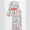 Women's 2025 Christmas Year In Review Major Notable Events Pajama Set 1