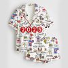 Women's 2025 Christmas Year In Review Major Notable Events Pajama Set