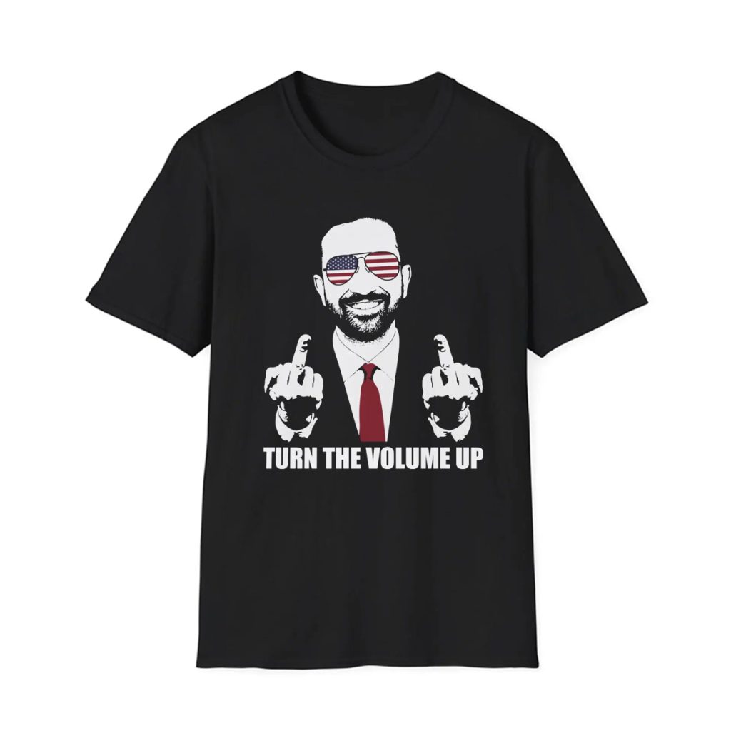 Zohran Mamdani Turn The Volume Up Shirt