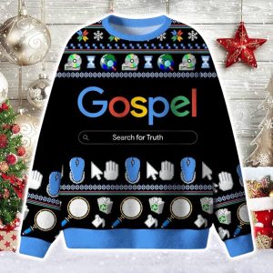 Gospel Search For Truth Ugly Christmas Sweater