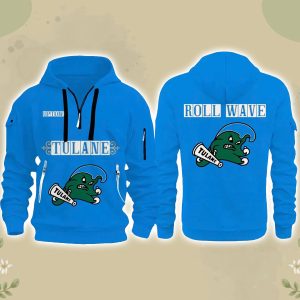 Tulane Coach Jon Sumrall RMFW Quarter Zip Hoodie