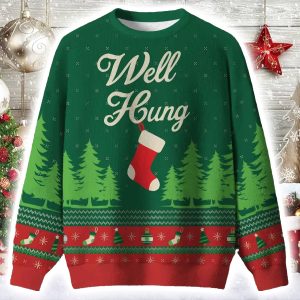 Well Hung Ugly Christmas Sweater