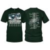 2025 Eagles NFC East Champs Two Sided Shirt