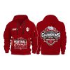 2025 Hoosiers Big Ten Champions Football Quarter Zip Hoodie