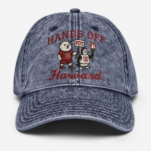 Bear Penguin FDT Hands Off Harvard Cap