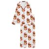 American Brown Santa Claus Black Family Christmas Satin Pajama Set 1
