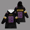 Autographed JJ 18 Minnesota Football Unisex Blanket Hoodie