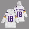 Autographed JJ 18 Minnesota Football Unisex Blanket Hoodie 2