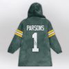 Autographed MP 1 Green Bay Football Unisex Blanket Hoodie
