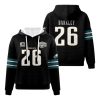 Barkley 26 Eagles NFC East Champs Waffle Hoodie