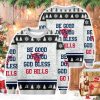 Be Good Do Good God Bless Go Bills Christmas Ugly Sweater