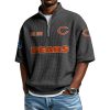 Bears EST 1920 Quarter Zip Shirt 1