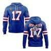 Bills Josh Allen 17 Blue Hoodie
