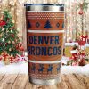 Broncos Christmas Tumbler