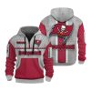 Buccancers Personalization 3D Half zip Hoodie