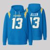Chargers Allen 13 Waffle Hoodie 1