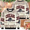 Chicago Football Christmas Ugly Sweater