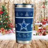 Cowboys Christmas Tumbler 1