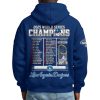 Dodgers 2025 World Series Champions Waffle Hoodie