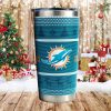 Dolphins Christmas Tumbler 1