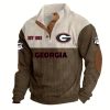EST 1892 Georgia Football Stand Up Collar Sweatshirt 1