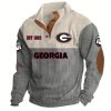 EST 1892 Georgia Football Stand Up Collar Sweatshirt