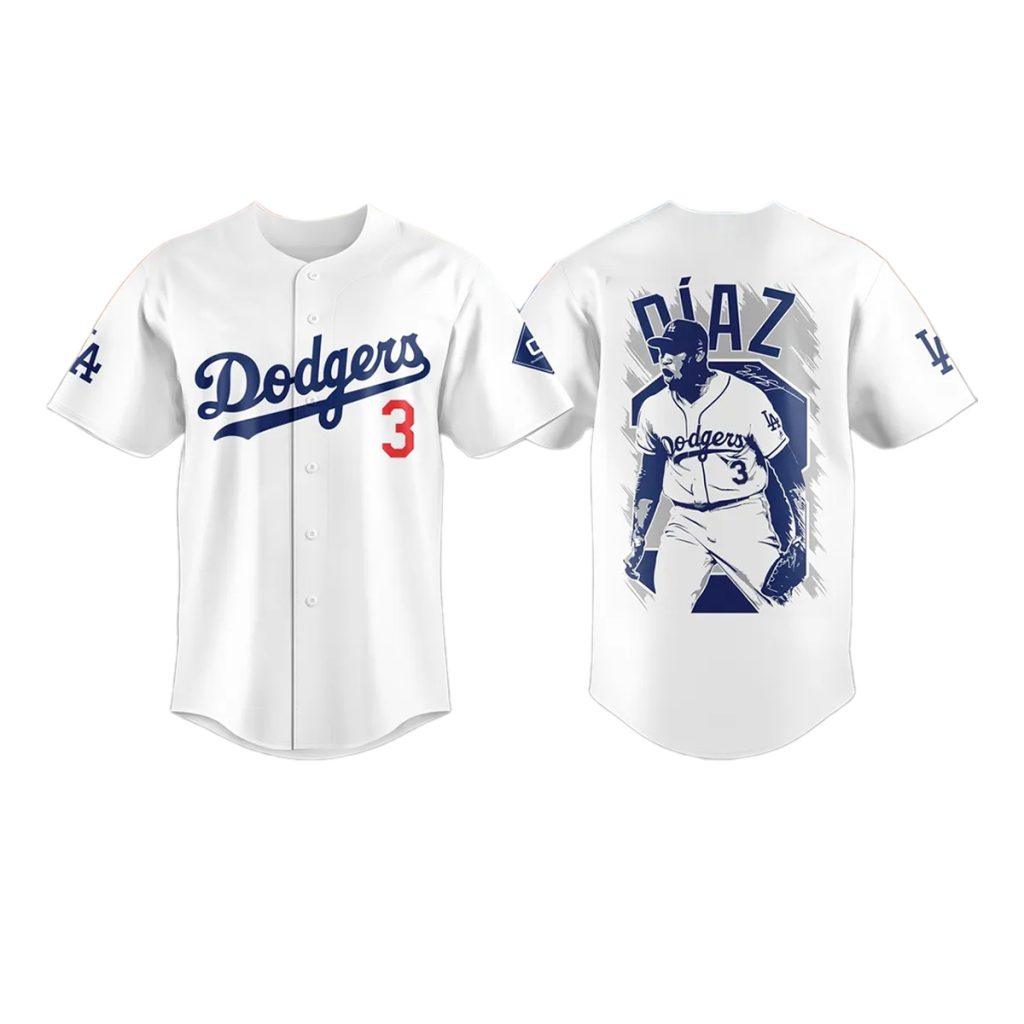 Edwin Diaz Welcome To Los Angeles Jersey