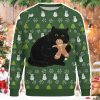 Gingerbread Cat Christmas Ugly Sweater