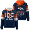 IDC We Won Broncos SB Champions Waffle Hoodie 1