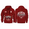 Indiana 2025 Big Ten Football Conference Champions Quarter Zip Hoodie 1