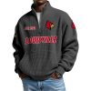 Louisville Est 1912 Waffle Stand Collar Half Zip Sweatshirt 2