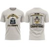 Navy Midshipmen 2025 Commander in Chief's Trophy Champions T Shirt