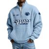 Nittany Lions Est 1887 Waffle Stand Collar Half Zip Sweatshirt