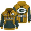 Packers Personalization 3D Half zip Hoodie