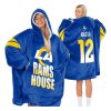 Rams House Football Unisex Blanket Hoodie