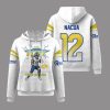 Rams Nacua 12 Waffle Hoodie 2