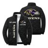Ravens Est 1996 Winter Warm Quilted Jacket