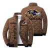 Ravens Est 1996 Winter Warm Quilted Jacket 4