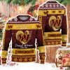 Real Women Love Football Smart Women Love The Commanders Ugly Christmas Sweater