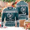 Real Women Love Football Smart Women Love The Eagles Ugly Christmas Sweater