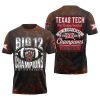 Red Raiders Big 12 Conference Champions 2025 Shirt
