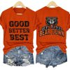 Retro Good Better Best Bear Down Print Shirt 3