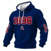 SC State Bulldogs 1896 Print Waffle Hoodie