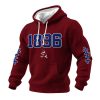 SC State Bulldogs 1896 Print Waffle Hoodie 2