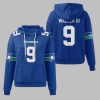 Seahawks Walker III 9 Waffle Hoodie 1