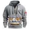 Steelers 2025 AFC North Division Champions Quarter Zip Hoodie