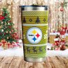 Steelers Christmas Tumbler 1