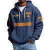Tennessee EST 1891 College Football Half Zip Waffle Hoodie 3