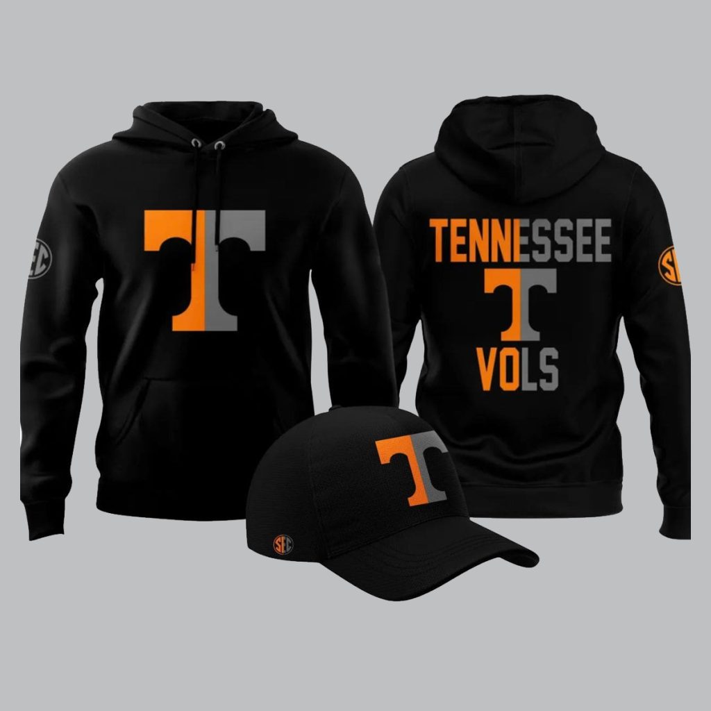 Tennessee Football Back In Black 2025 Hoodie