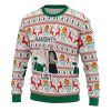 Tom Izzo Naughty List Ugly Christmas Sweater